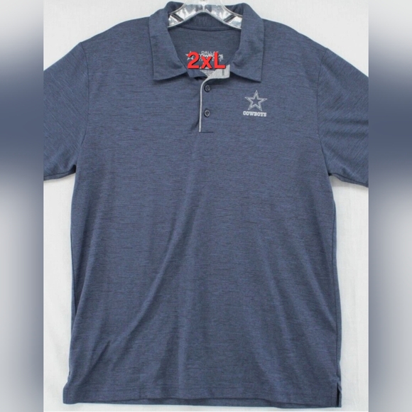 Dallas Cowboys Navy Polo Shirt for Men - Picture 1 of 5